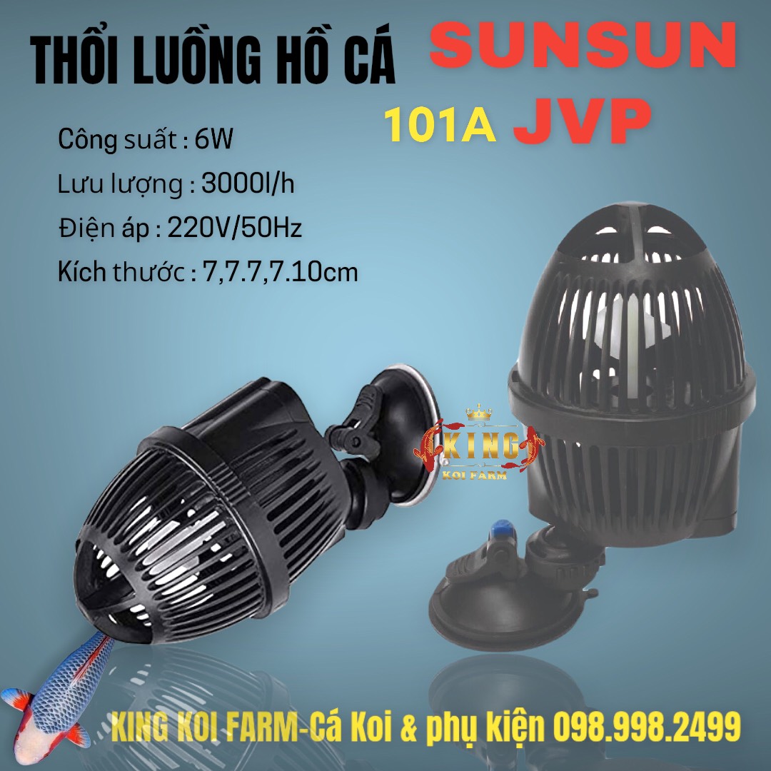 [GIẢM ĐẾN 20% Ở XU] Thổi luồng cho hồ cá Koi ,cá cảnh SUNSUN (JVP100A-JVP101A-JVP102A-JVP130-JVP230-JVP231)