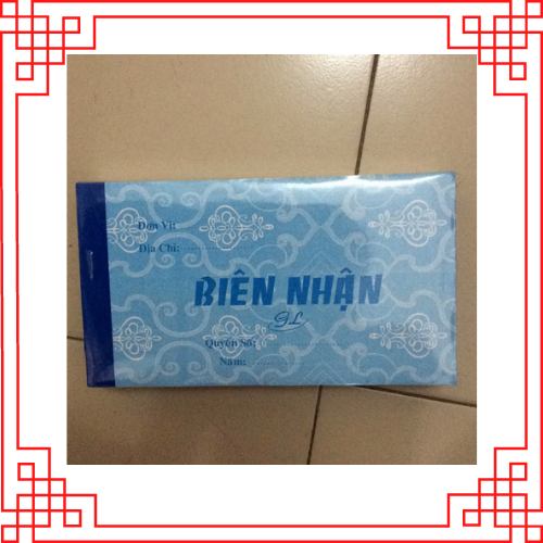Combo 10 quyển giấy biên nhận 1 liên khổ 13*19