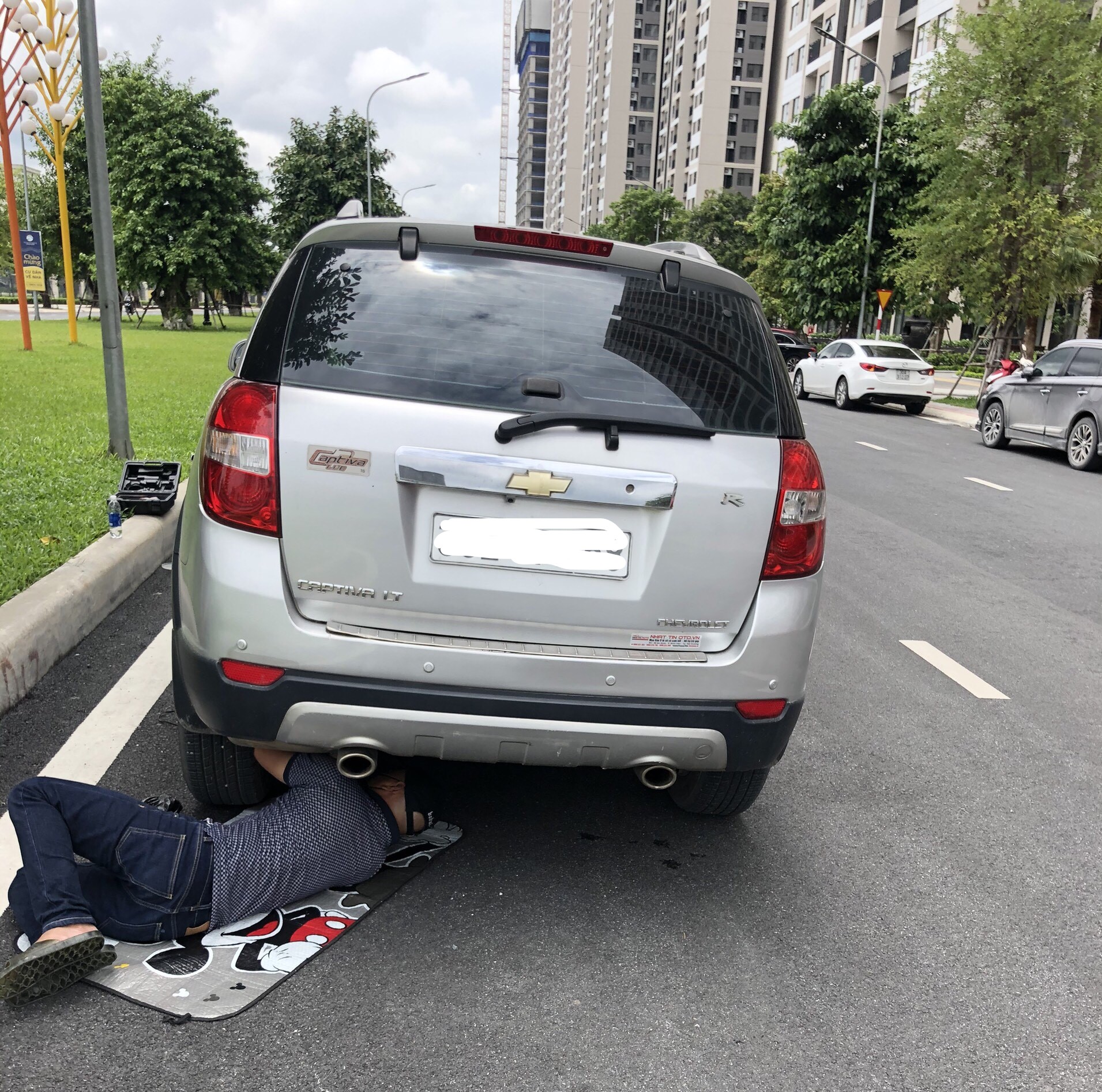 [Chevrolet Captiva] Đệm cao su giảm chấn cho ô tô- Bộ 4 chiếc