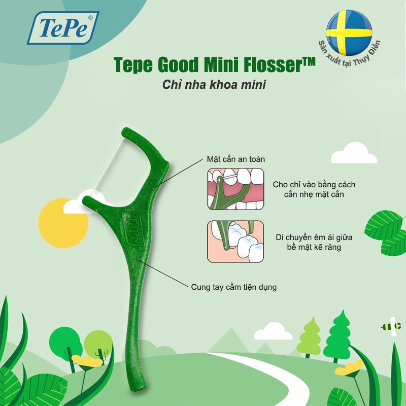 Tepe Mini Flosser (36 Pieces) |   Oralmart