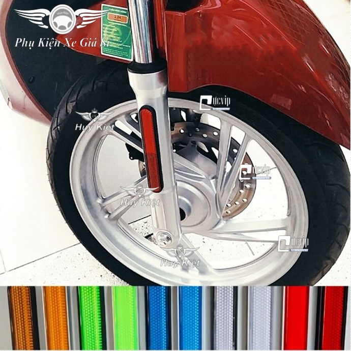 Mắt Mèo Dạ Quang Dài Gắn Phuộc Trước MS1941