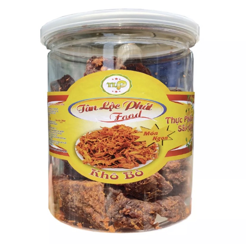 KHÔ BÒ DẠNG CỤC HŨ 250G