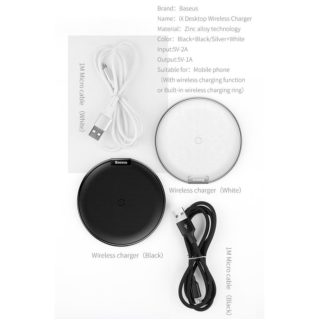 Dock sạc không dây BASEUS iX Desktop