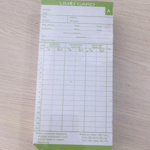 Thẻ chấm công giấy Ronald Jack RJ-2200N