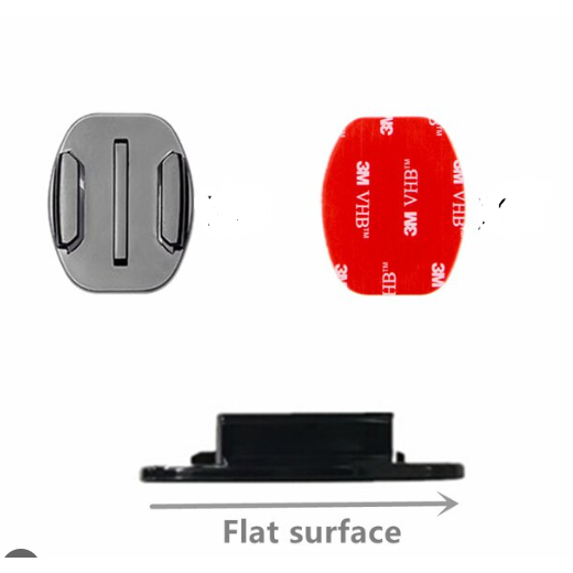 Bộ đế dán cố định máy GoPro có miếng keo dán 3M