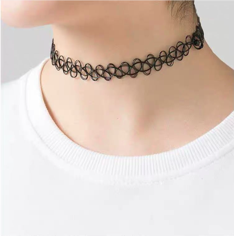 [HCM]Vòng cổ nữ choker thiết kế co giãn phong cách cá tính
