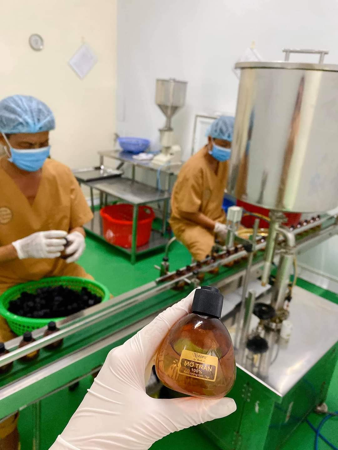 Mỡ trăn nguyên chất Nstore 75g, (mỡ trăn triệt lông, mỡ trăn gia nhiệt)