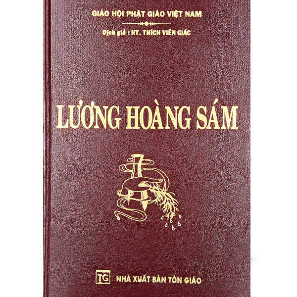 Sách - Kinh Lương Hoàng Sám ( Bìa Da )