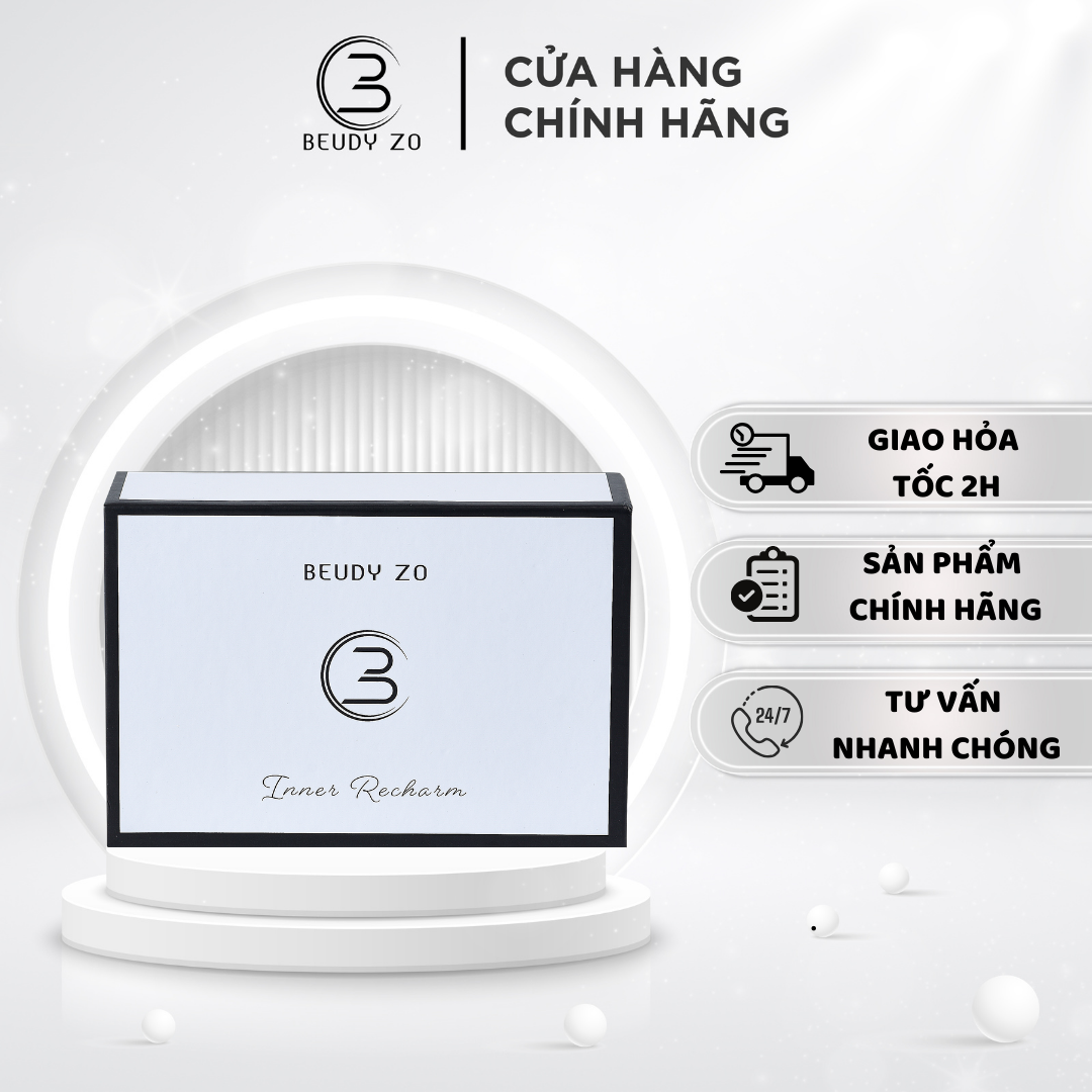 Vệ Sinh Phụ Nữ,Se Khít,Hộp 8v,Inner Recharm,Beudy Zo