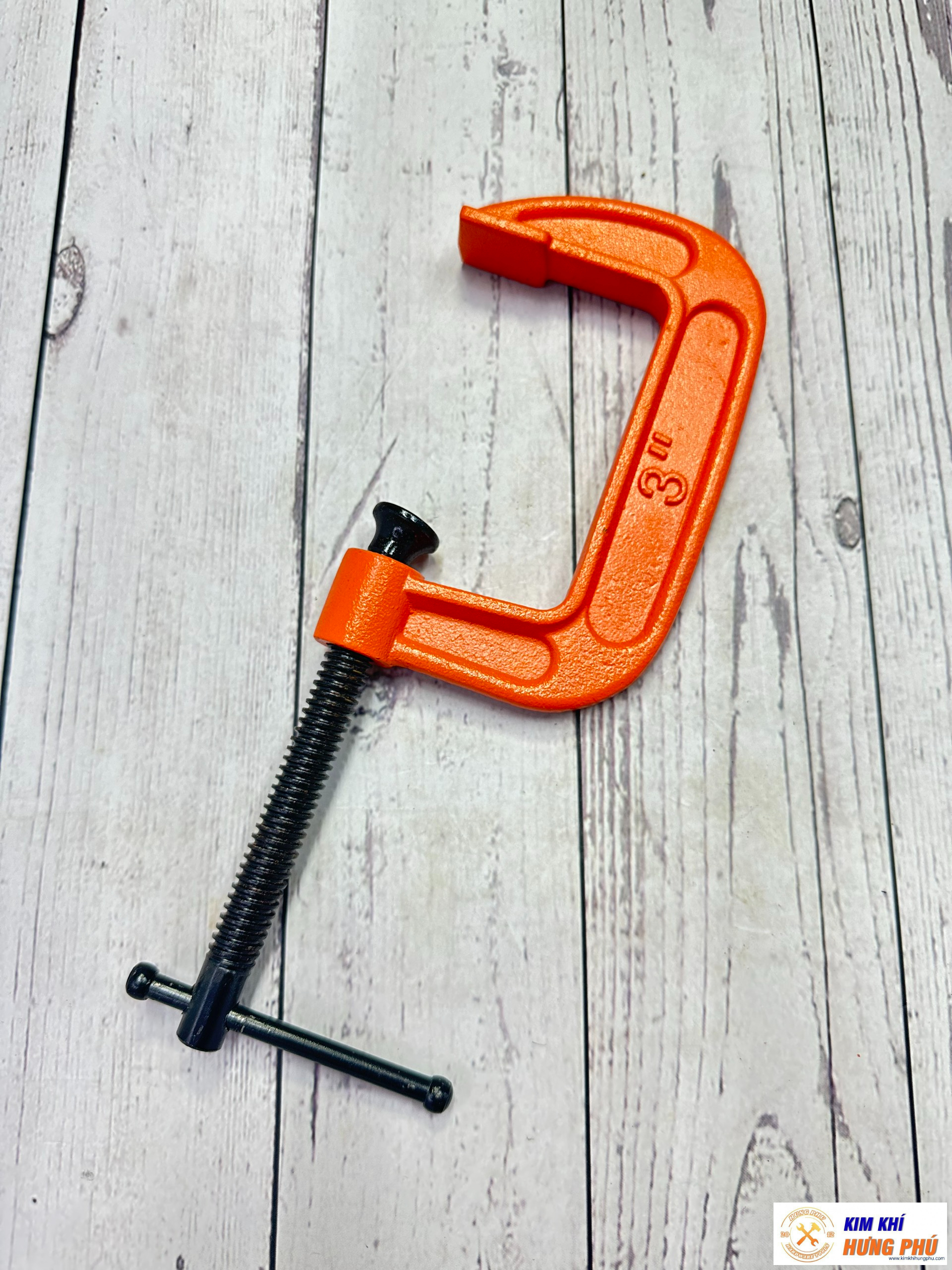 Vam chữ g kẹp gỗ 2-3-4-5-6 inch chính hãng asaki