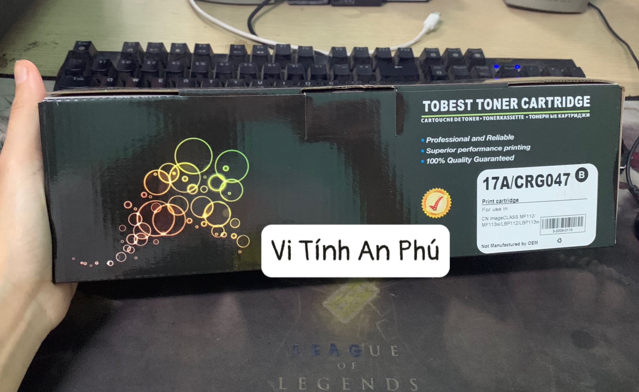 [ CHÍNH HÃNG ] HỘP MỰC IN HP CF217A/CRG 047 – TOBEST