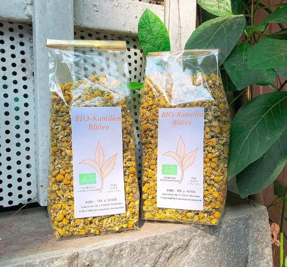 Trà hoa cúc nguyên bông hữu cơ Bio 75g