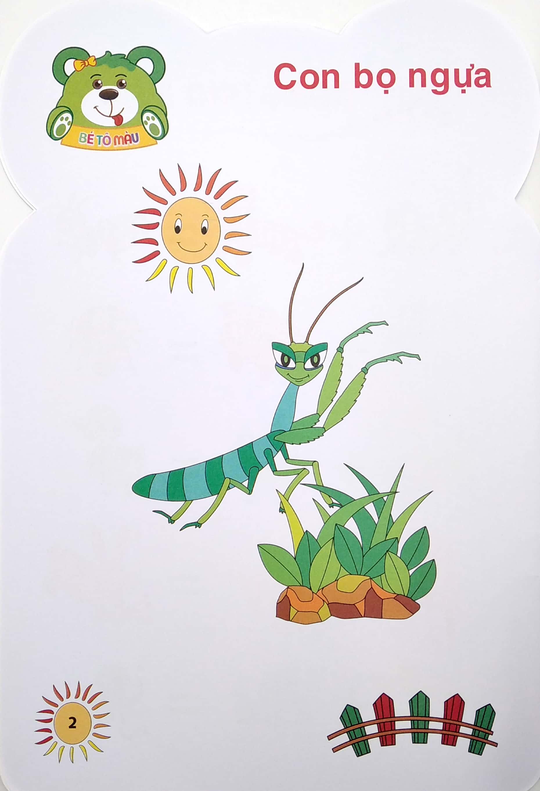 Sách - Bé Tô Màu: Thế Giới Côn Trùng - HHB
