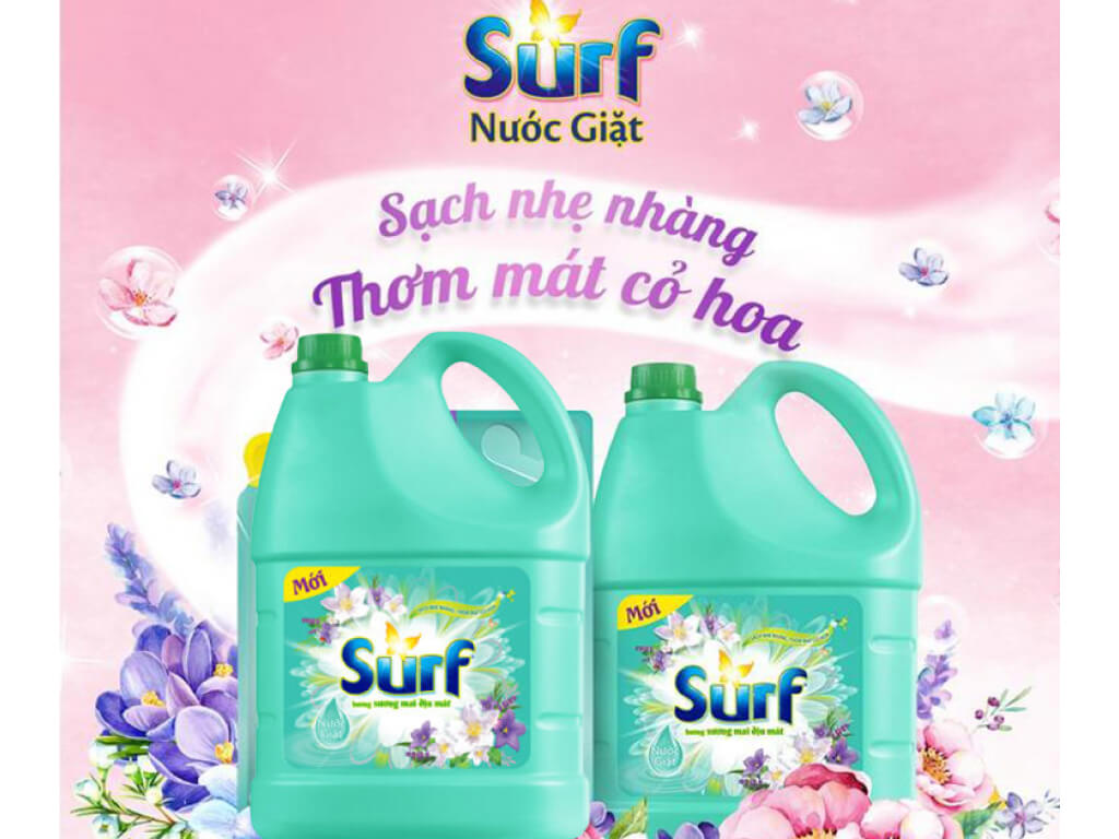 Nước Giặt Surf can 3.6kg - CTY BÁT MUỘI