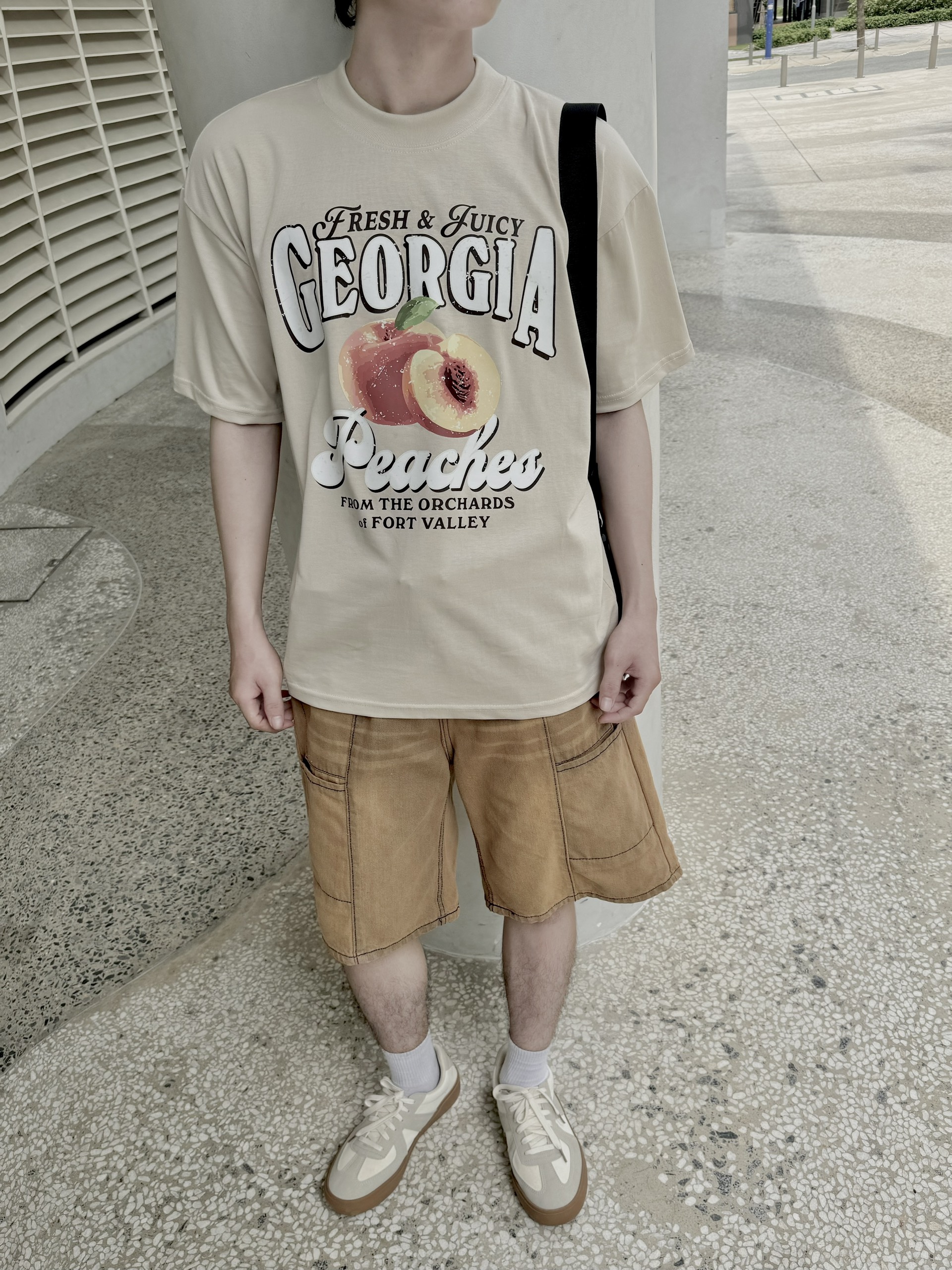 Áo thun Unisex Nam Nữ PEACH TEE