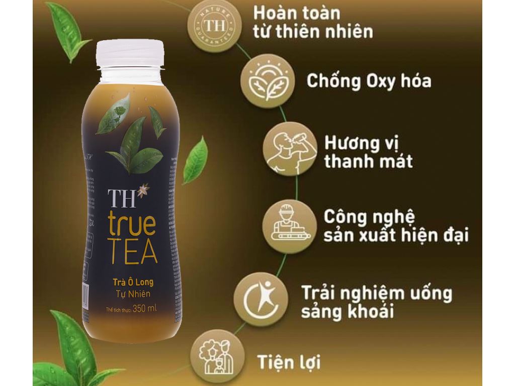 Cyclone 6 bottle tea Oolong natural th true tea 350ml