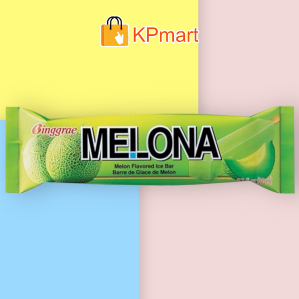 (GIAO HỎA TỐC HCM) Kem dưa lưới Hàn Quốc Binggrae Melona Melon Ice Bar 80ML