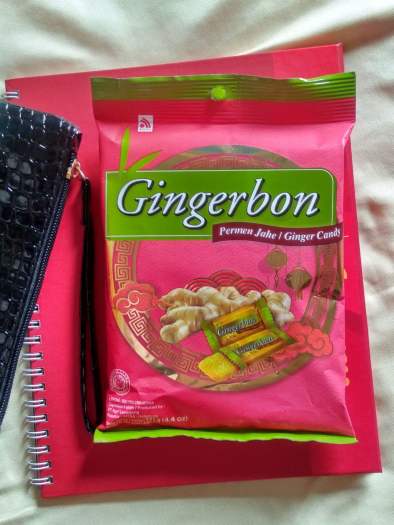 Kẹo gừng Gingerbon đỏ 125g