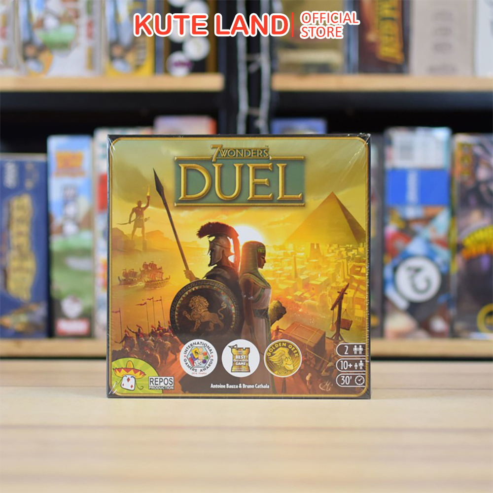Board game 7 wonders: duel bộ bài trò chơi 7 người