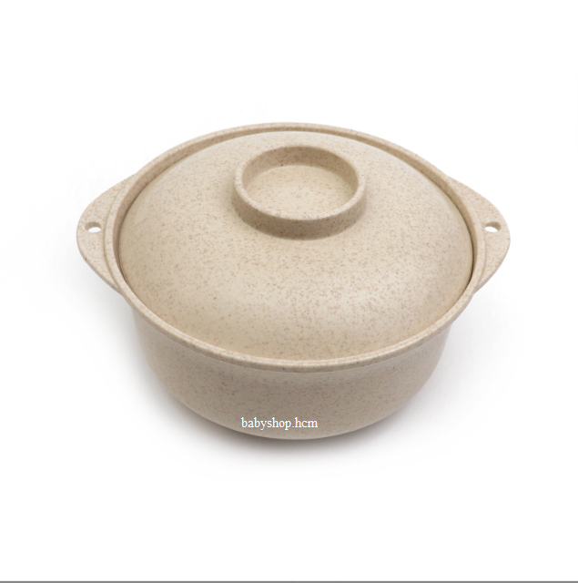 Bát úp mỳ ăn cơm nhỏ bằng nhựa lúa mạch cho bé 13x8cm