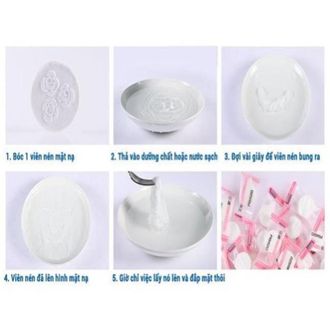 [HCM]Mặt Nạ Giấy Nén Miniso Nhật Bản cấp ẩm thải độc