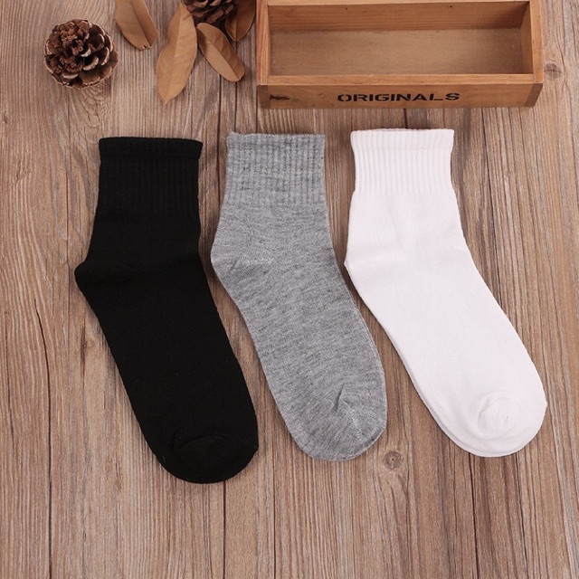 10 đôi tất vớ nam cổ cao