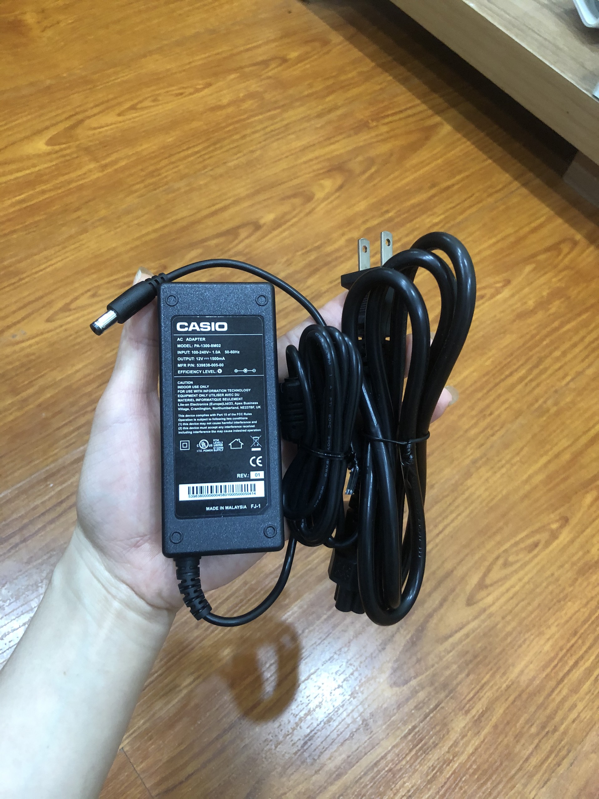 Cục Nguồn Cho Đàn Casio Wk-1800