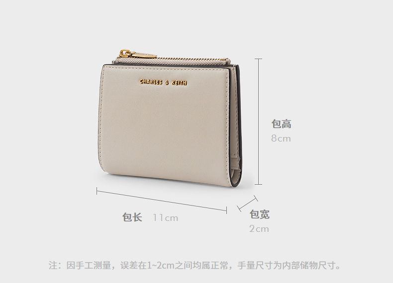 CHARLES and KEITH CK6-10680907 Ví đựng thẻ ngắn