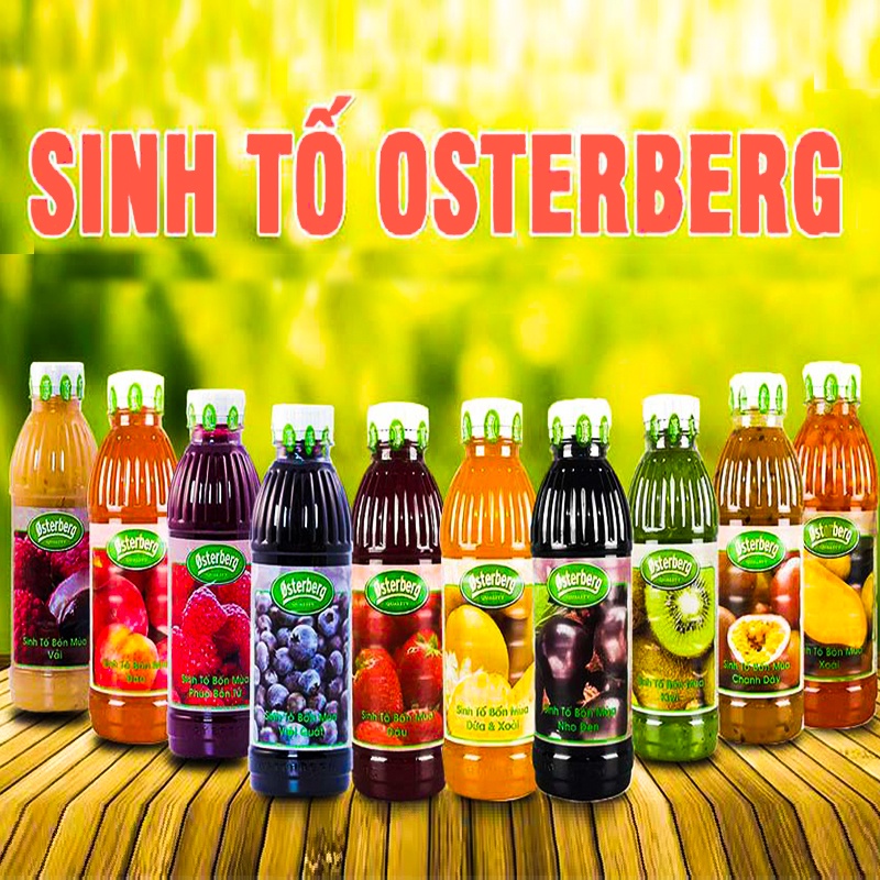 Sinh tố Osterberg Xoài - Mango Smoothie 1L (Chai)