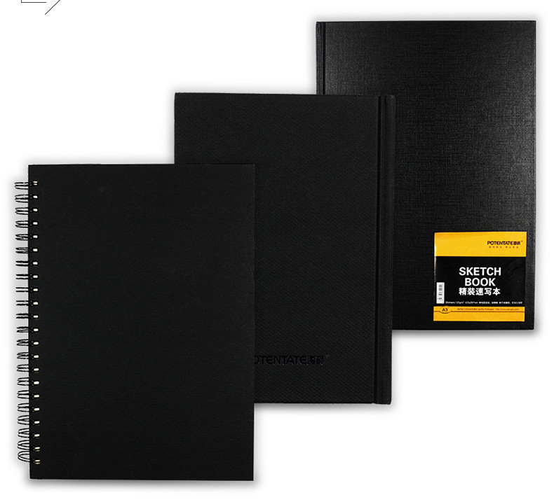 [MnM] Sổ Vẽ Chì SketchBook cứng cáp PPOTENTATE SKETCHBOOK 56tr