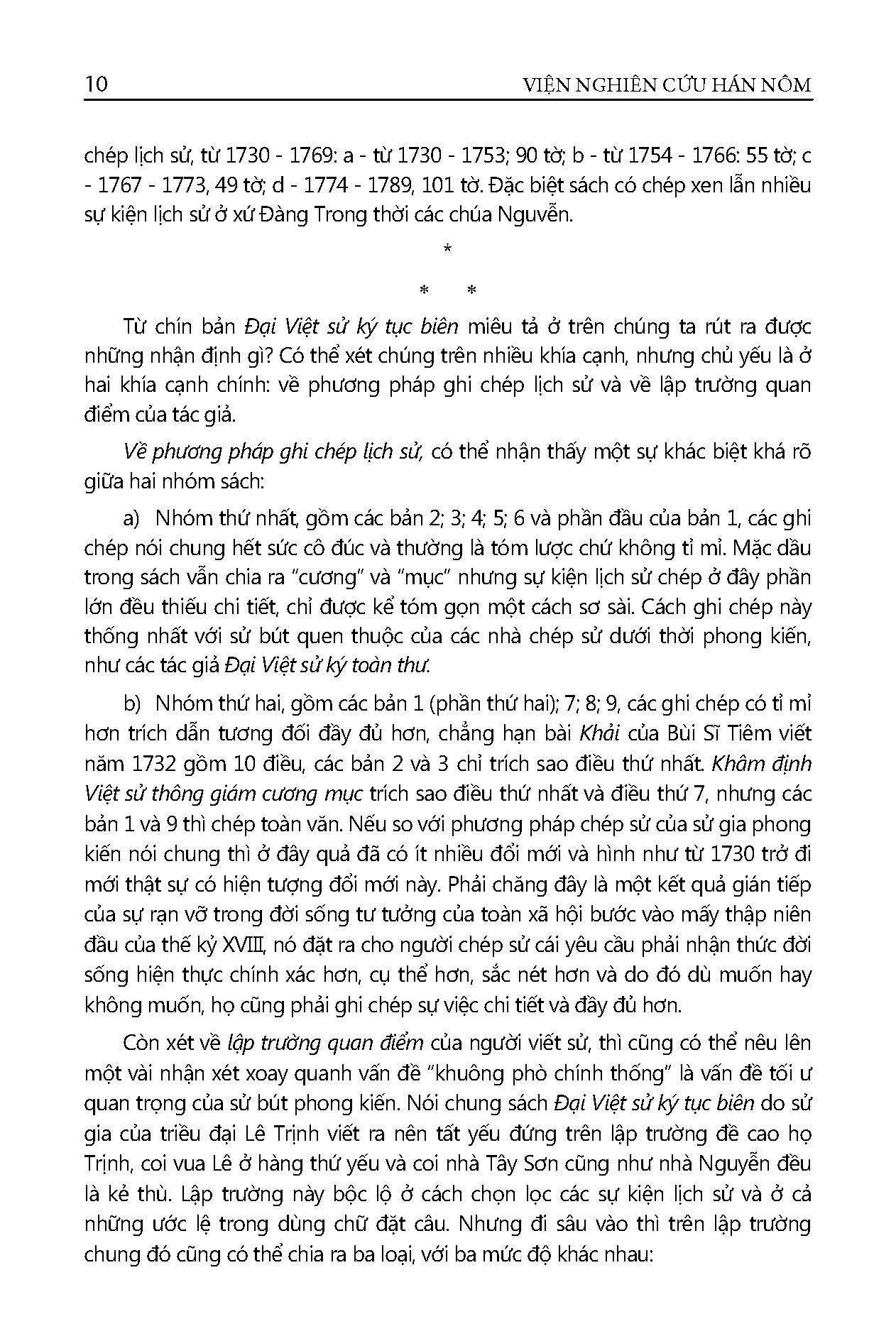 Đại Việt Sử Ký Tục Biên (1676 - 1789);  (Tái Bản Có Bổ Sung, Chỉnh Lý)