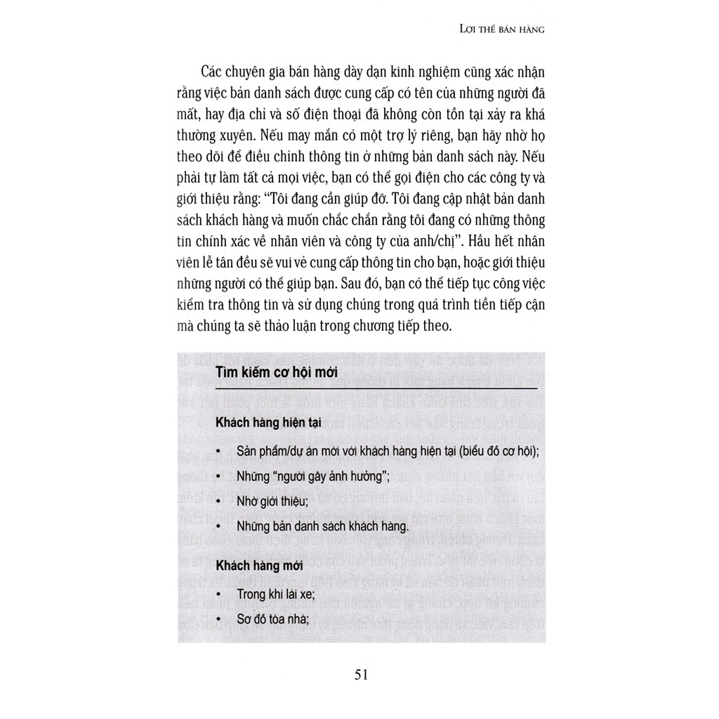 Sách First News - Lợi thế bán hàng