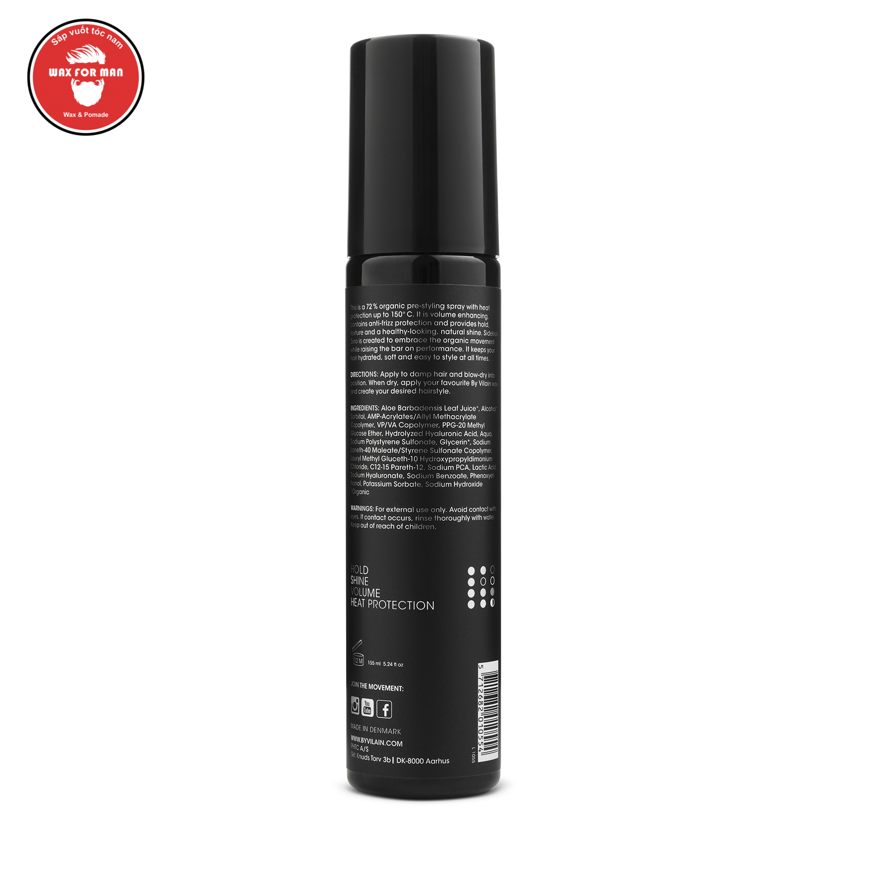 By Vilain Sidekick Zero Volumizing Spray