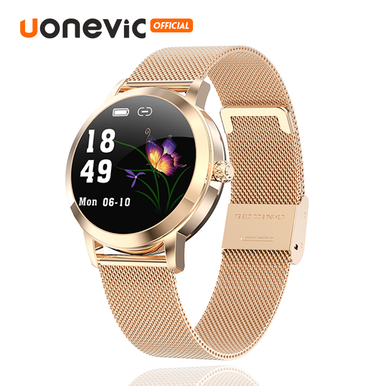 Đồng hồ thông minh Uonevic LW10 cho nữ đồng hồ chống thấm nước IP68 theo dõi sức khỏe cho Android IOS - INTL