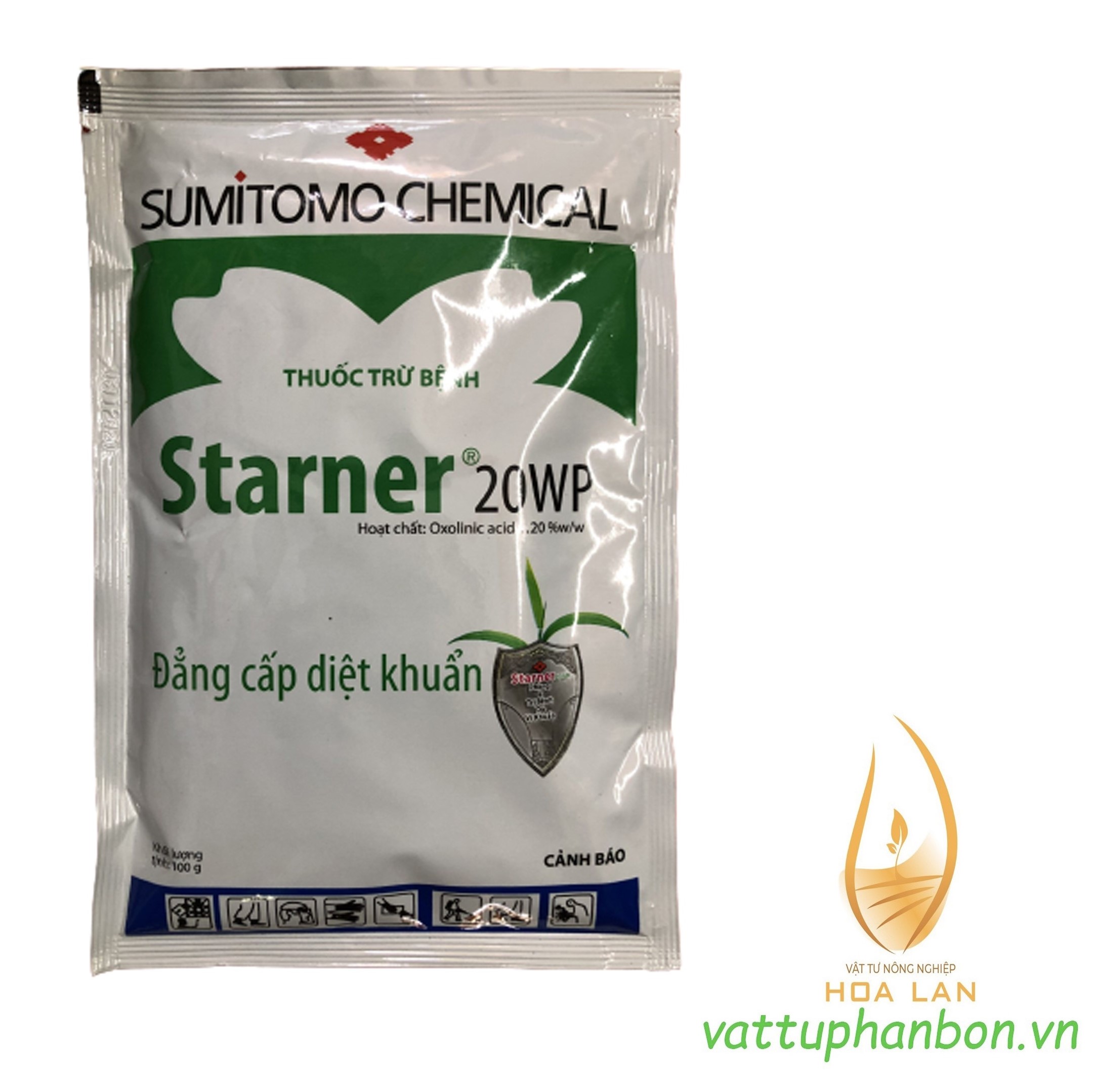 Trừ bệnh starner 20wp diệt vi khuẩn - #547a# 100g