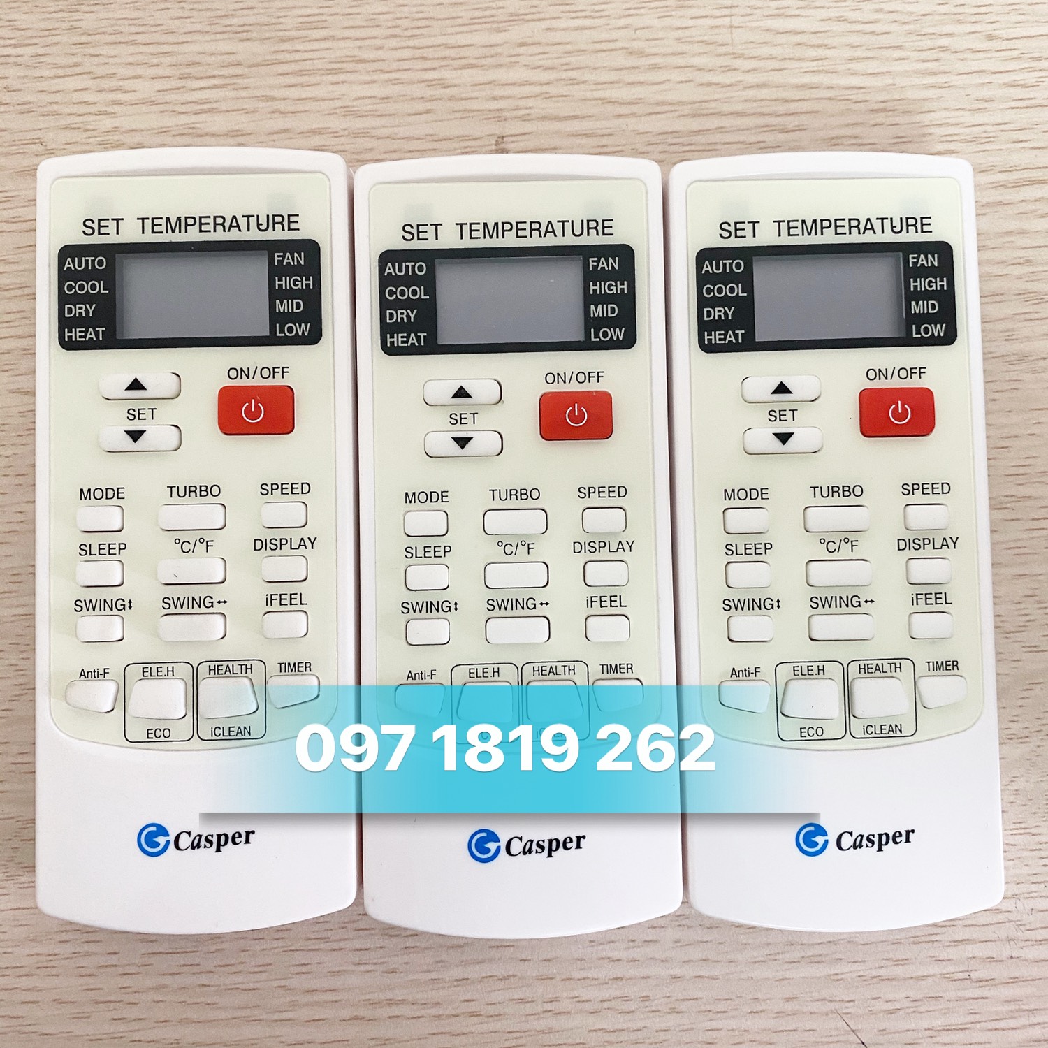 Điều khiển điều hòa CASPER