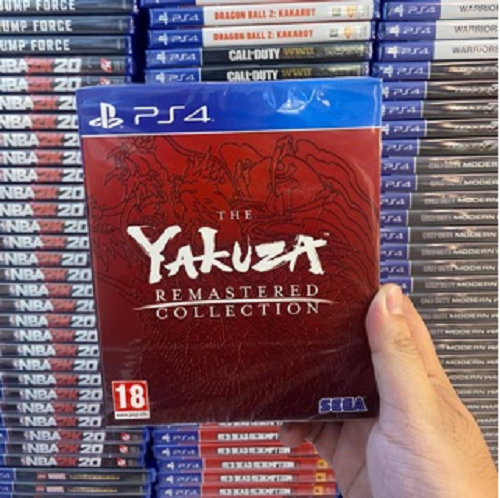 Đĩa Game Ps4 The Yakuza Remastered Collection