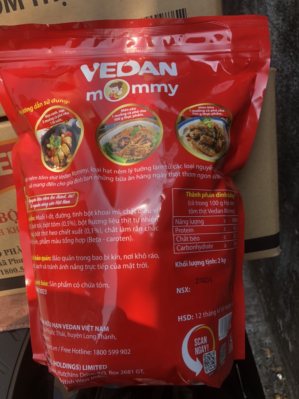 Hạt Nêm Tôm Thịt VEDAN MOMMY