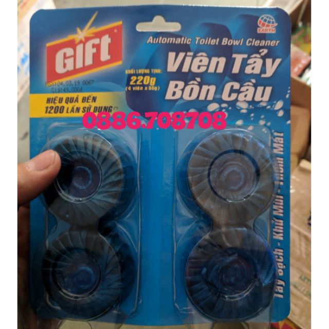 Viên Tẩy Bồn Cầu Gift (4 Viên)