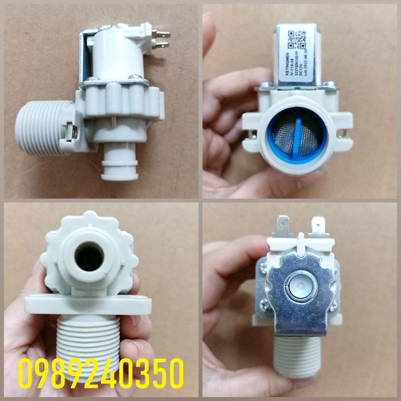 Van cấp nước đơn máy giặt LG DC 12V chính hãng