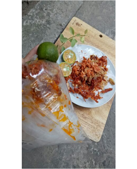 [HCM]BÁNH TRÁNG SATE CHÁY TỎI - 1 BỊCH