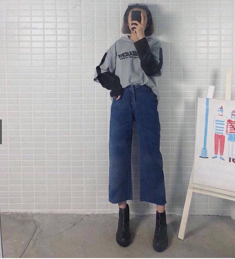 QUẦN JEAN NỮ BAGGY LOE SIÊU ĐẸP BGL - 04