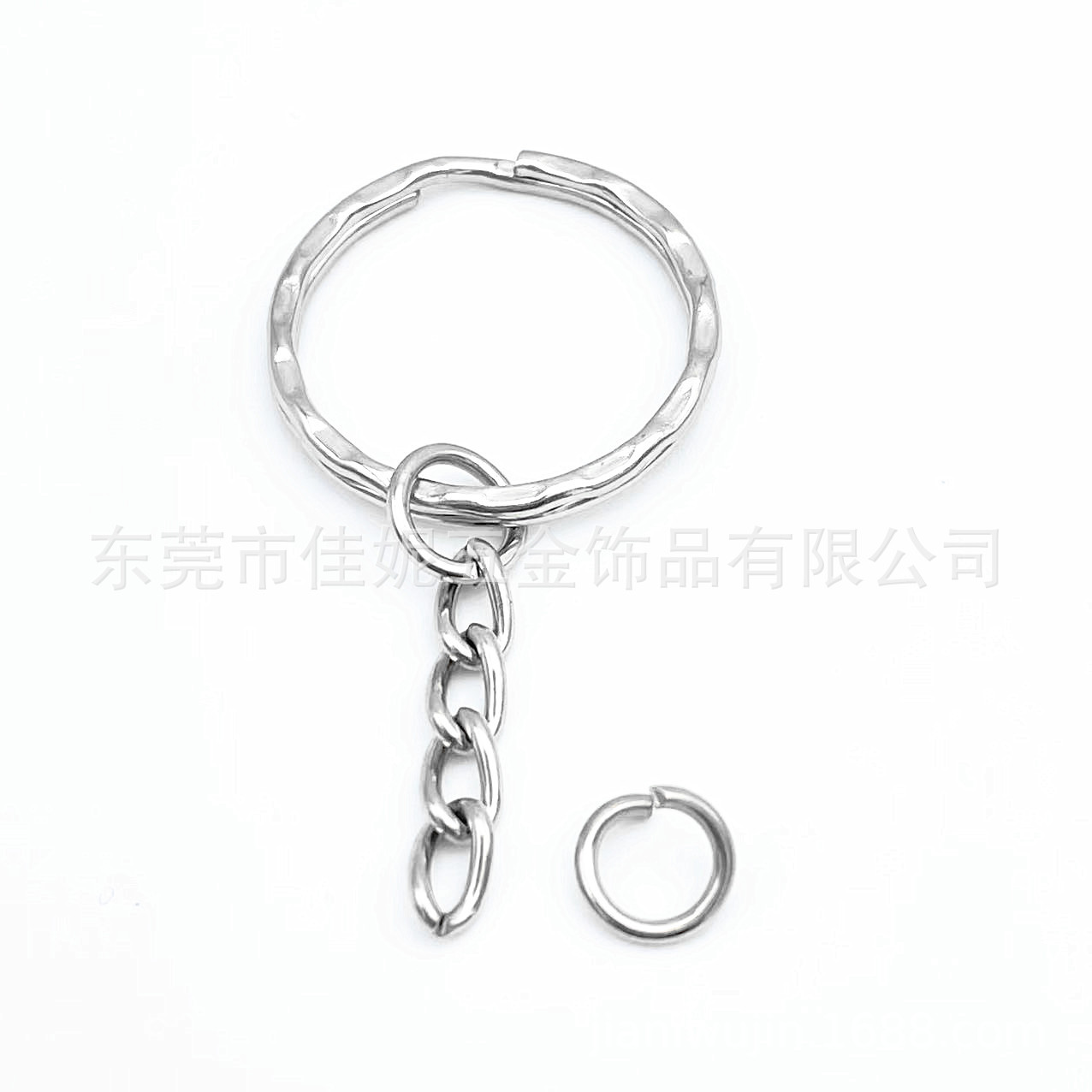 Set 10 cái - Khoen Inox làm móc khóa handmade