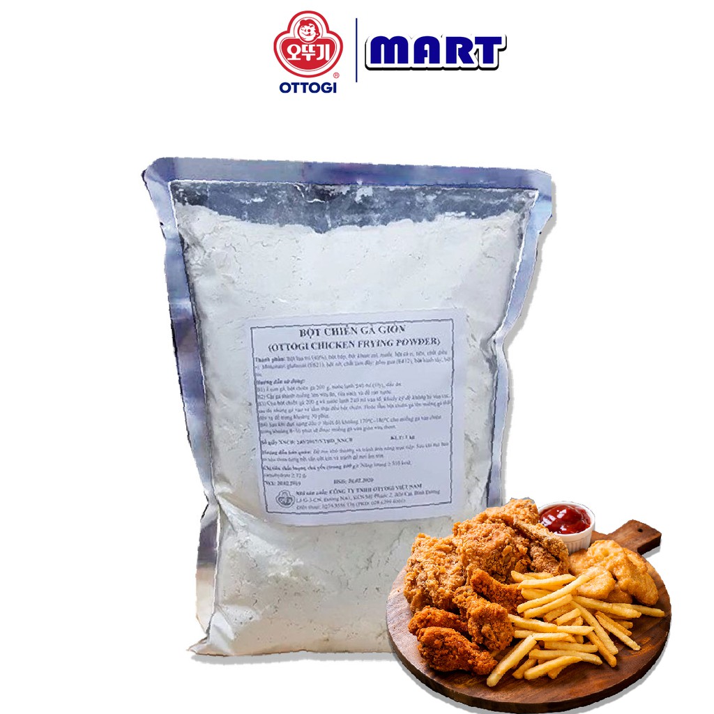 [FREESHIP️] - Bột chiên gà giòn Ottogi gói 1kg