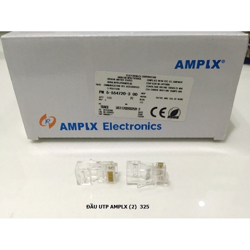 [HCM]ĐẦU MẠNG RJ45 AMPLX