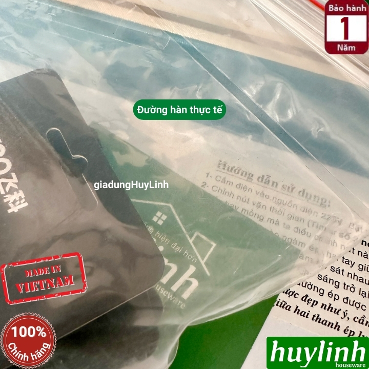 Máy ép - hàn miệng túi đạp chân Tân Thanh M2-400