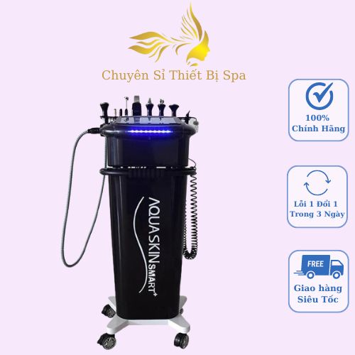 Máy chăm sóc da đa năng aqua skin 9in1 - chính hãng