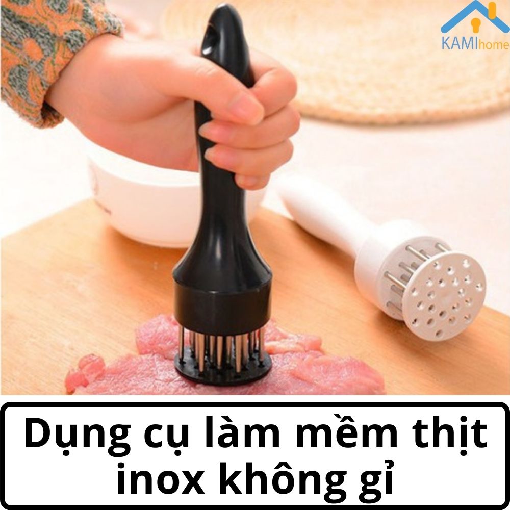 Dụng cụ cây dần xăm làm mềm thịt bò bít tết hoặc các món nướng chiên mã 20060