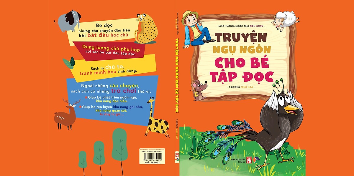 Sách Truyện Ngụ Ngôn Cho Bé Tập Đọc