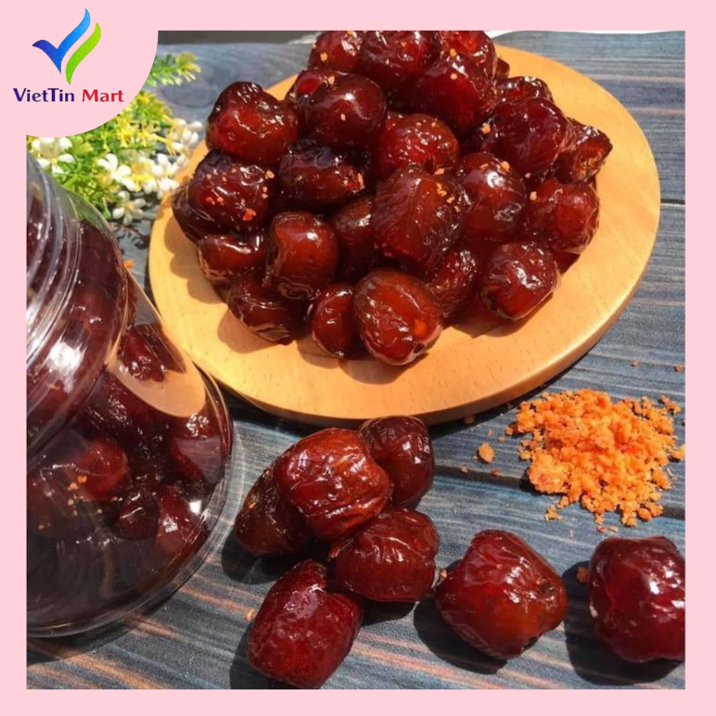 500g Mứt táo sấy dẻo Viettin Mart